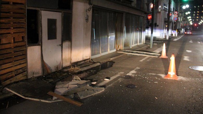 Число пострадавших при землетрясении в Японии превысило 50 человек