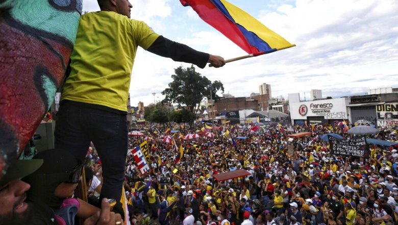 Посольство отвергло утверждения о причастности России к протестам в Колумбии