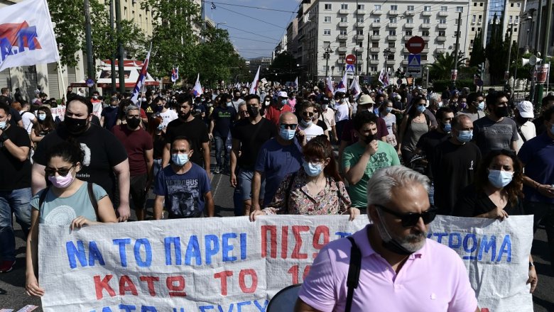 Греки устроили забастовку против четырехдневной рабочей недели
