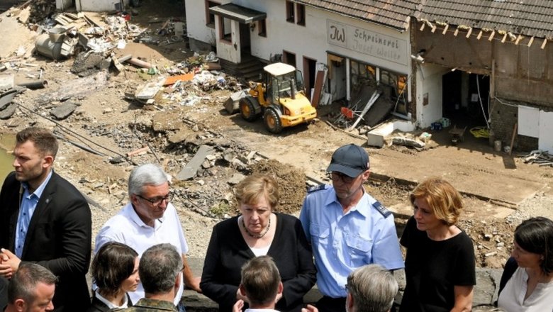 Наводнения в Европе: Меркель потрясена масштабами разрушений и числом жертв