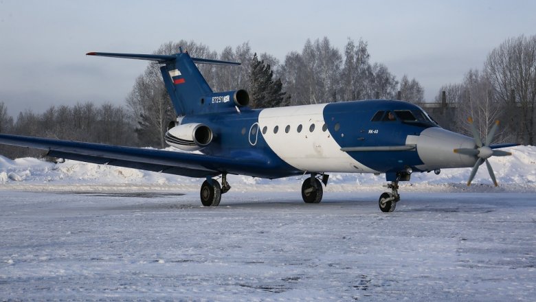 Российский Як-40 с электродвигателем совершил первый полет на авиасалоне МАКС