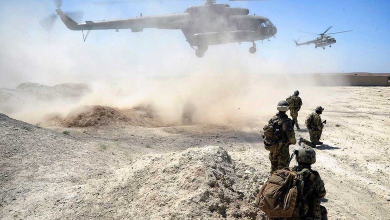 В Пентагоне пообещали помочь Афганистану с ремонтом вертолетов Ми-17