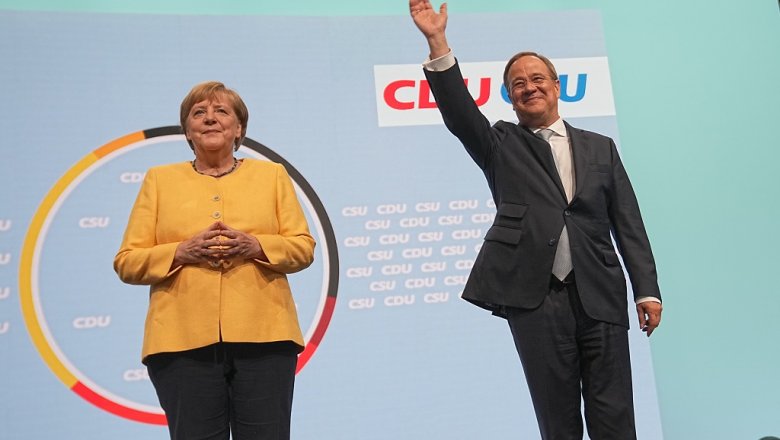 Меркель считает Армина Лашета будущим канцлером Германии