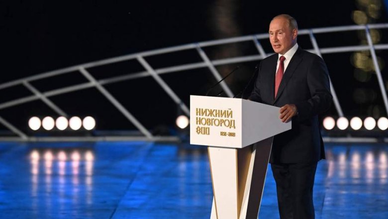 Путин поздравил жителей Нижнего Новгорода с 800-летием города