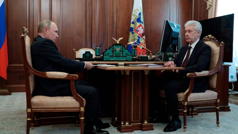 Путин поблагодарил Собянина за принятие «не всегда популярных решений»