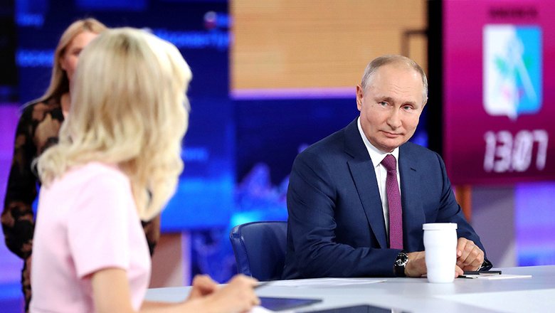 Путин планирует провести ежегодную большую пресс-конференцию