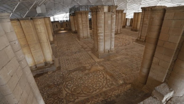 В Иерихоне реставрирована сложнейшая древняя мозаика. Она состоит из 5 млн элементов