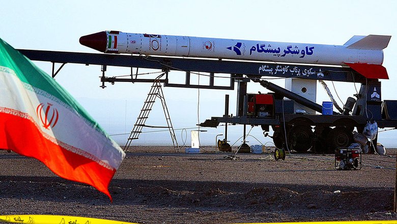 Fox: иранская ракета во время учений упала в океан в 30 км от торгового судна