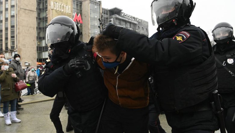 США осудили «жесткую тактику» в отношении протестующих в России