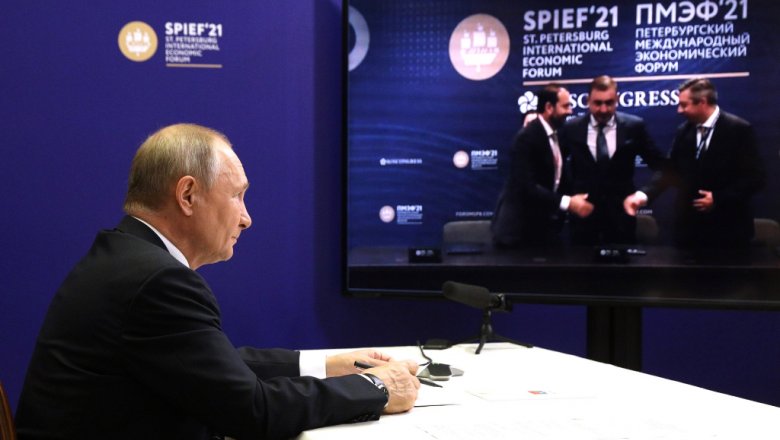Путин рассказал о выходе экономики России из вызванного пандемией кризиса