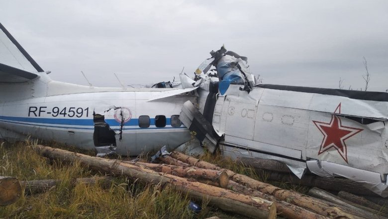 Легкий самолет L-410 упал в Татарстане
