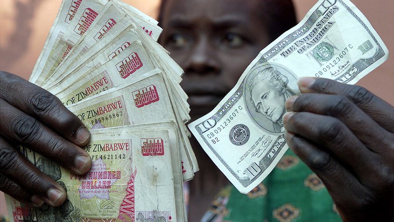 Зимбабвийский доллар стал лучшей валютой в мире